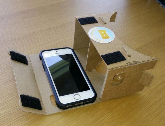 Google Cardboard. Фото: TJournal