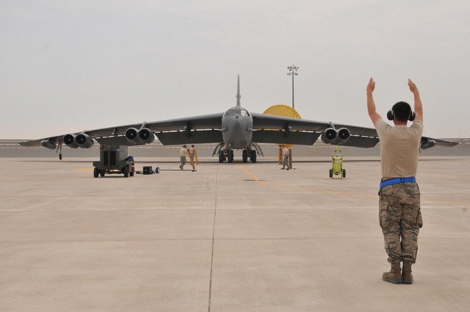 B-52 Qatarda, 2016-yil. Foto: AQSh harbiy-havo kuchlari matbuot xizmati