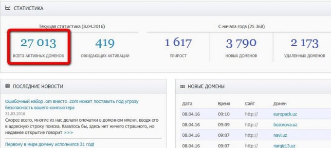 Скриншот: «Infocom.uz»