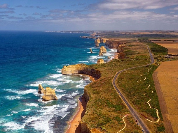 Австралиядаги Great Ocean Road. Фото: Business Insider