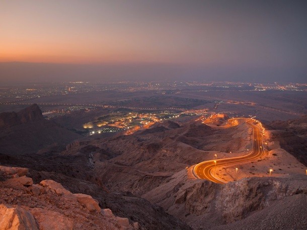 Абу-Дабидаги The Jebel Hafeet Mountain Road. Фото: Business Insider