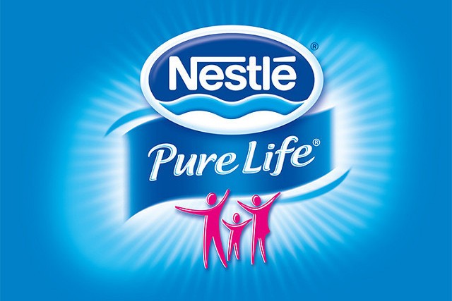 Nestlé Pure Life logotipi. Foto: “Gazeta.uz”