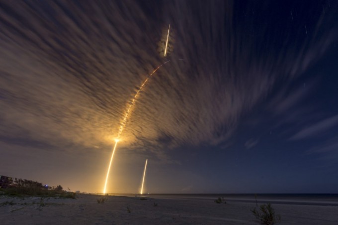 Raketa parvozi. Foto: AdMe