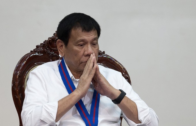 Rodrigo Duterte. Foto: EPA