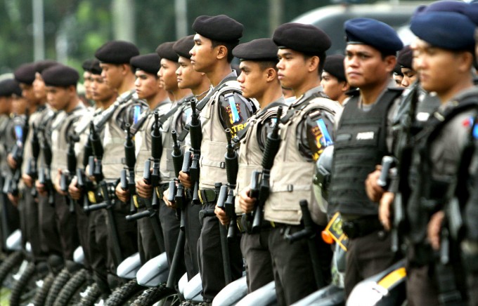 Indoneziya politsiyasi. Foto: Wikipedia