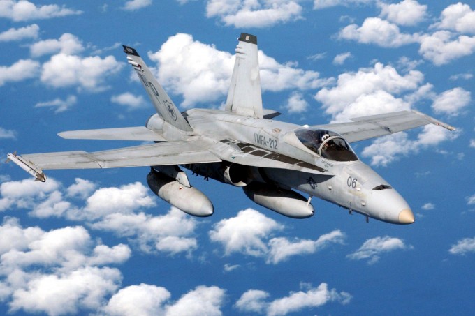 F/A-18C Hornet. Фото: Wikipedia