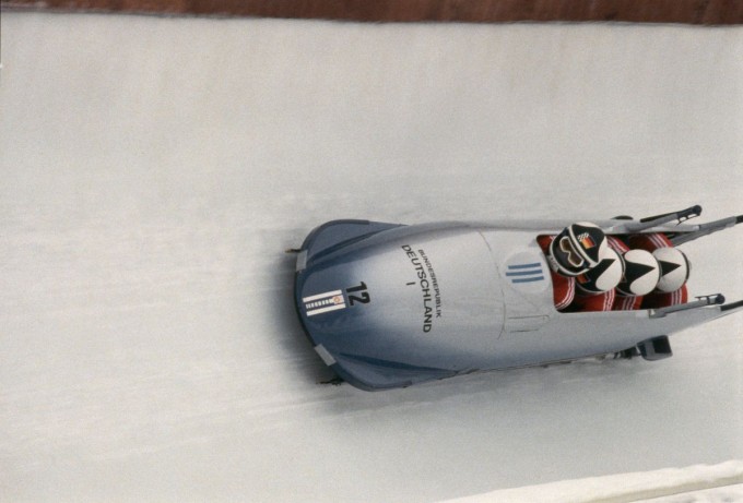 Sarayevodagi bobsley yo‘lagi, 1984-yilgi Olimpiada o‘yinlari. Foto: Mashable