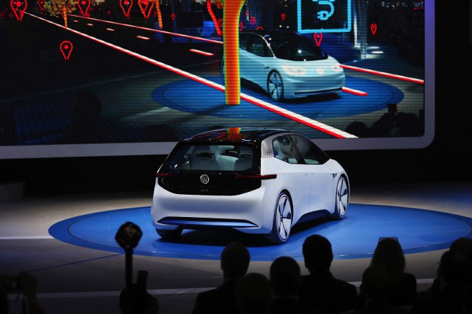 Volkswagen I.D. elektr konsepti. Foto: Getty Images