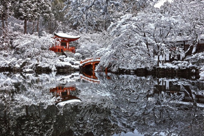 Kiotodagi ibodatxona, Yaponiya. Foto: AdMe