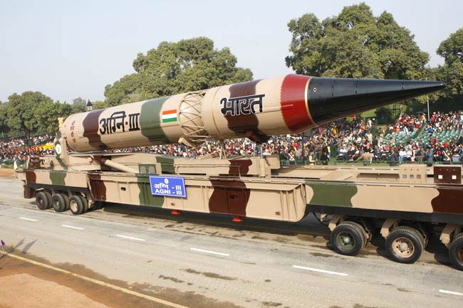 Agni III. Foto: “Pakistan Defence”