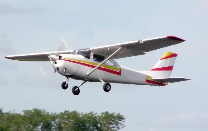 Бир моторли Cessna-172 самолёти, архив. Фото: «Zarubejom.ru»
