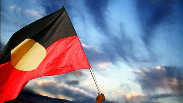 Австралия аборигенлари байроғи. Фото: ABC News