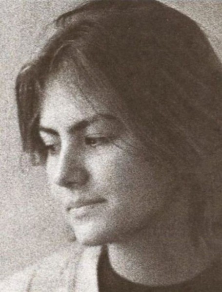 Renata Litvinova 1-kursda, 1986-yil. Foto: AdMe