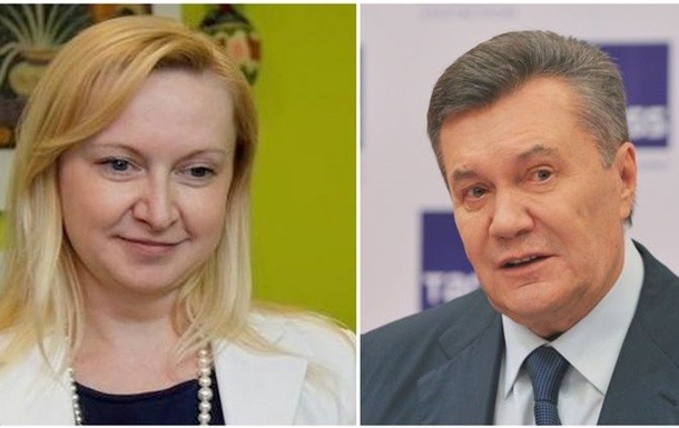 Lyubov Polejay va Viktor Yanukovich. Foto: “Futureway.org.ua”