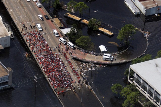 “Katrina” to‘fonining Luiziana shtatidagi oqibatlari. Foto: Reuters