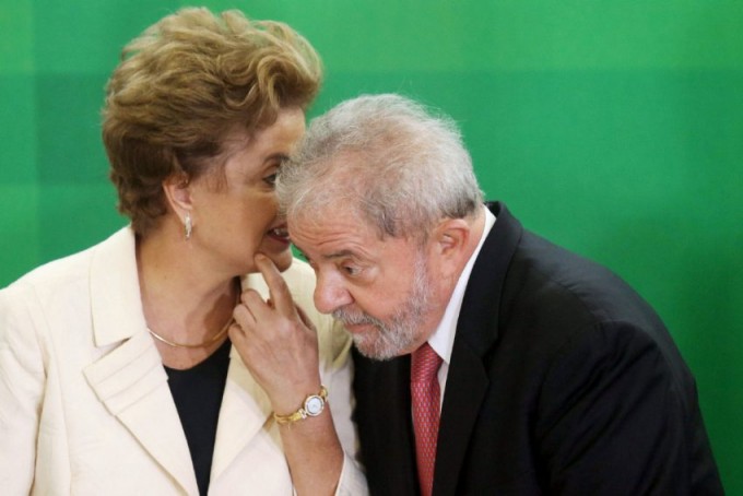Lulu da Silva va Dilma Russeff.