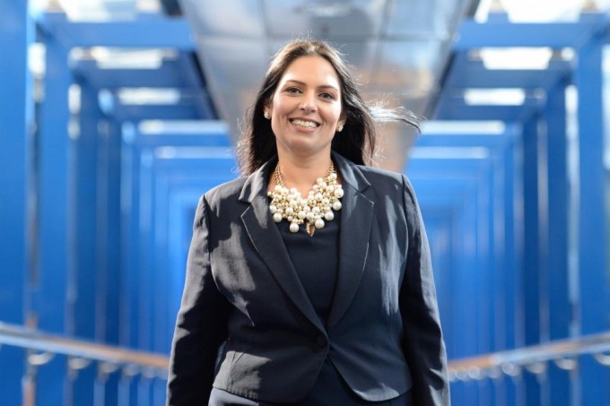 Priti Patel. Foto: EPA