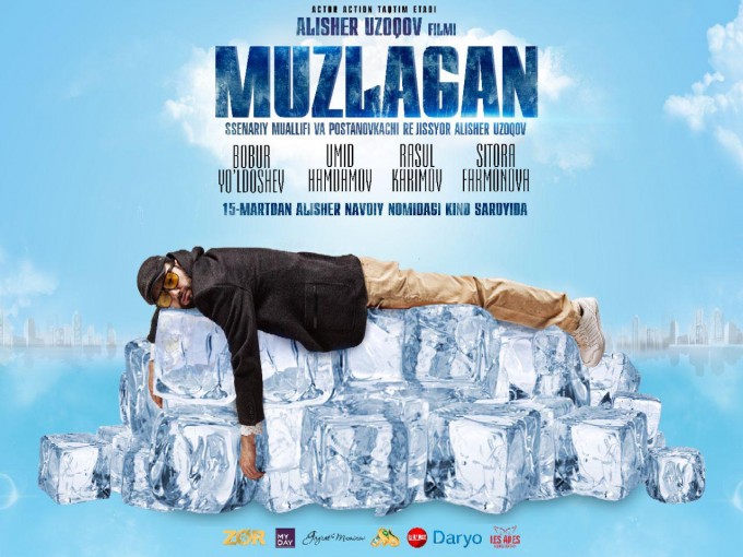 Foto: “Muzlagan” filmining posteri