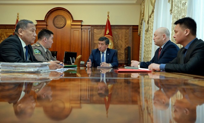 Фото: Қирғизистон президенти матбуот хизмати