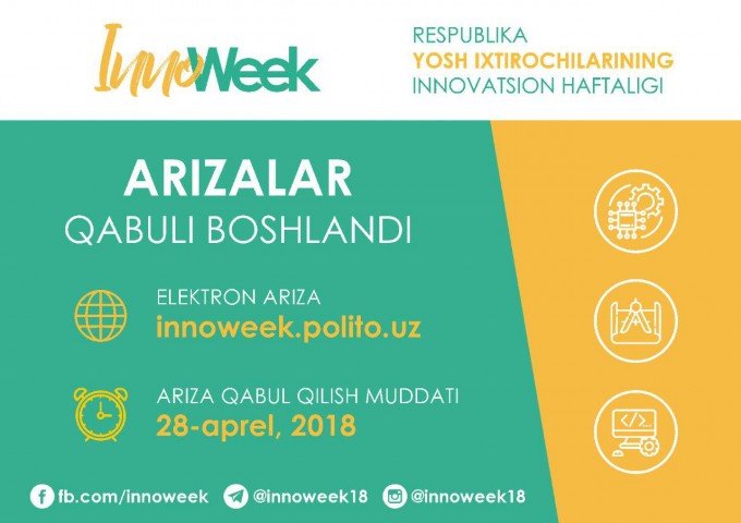 Фото: «Innoweek.polito.uz»