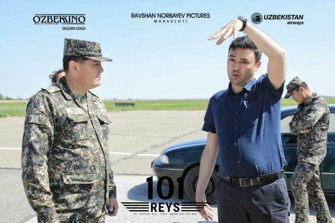 “101-reys” filmi prodyuseri Ravshan Norbayev. Foto: “101-reys” filmi arxivi.