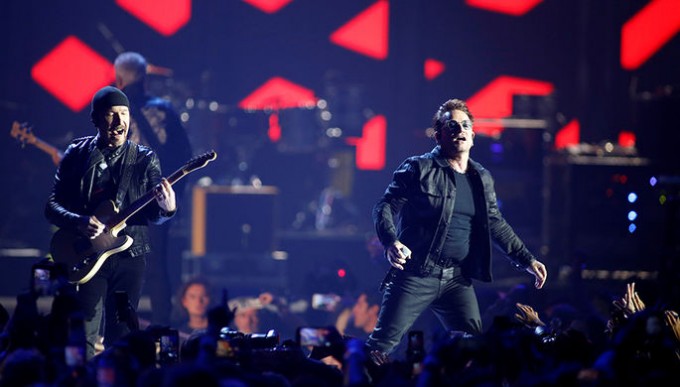 U2 гуруҳи. Фото: Reuters