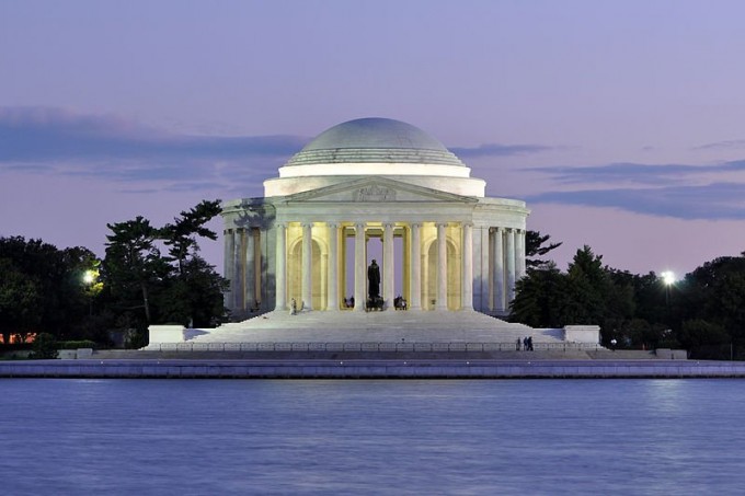 Jefferson memoriali. Foto: Google Photos