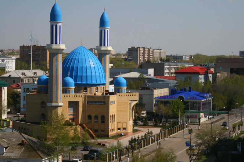 Петропавловск шаҳри манзаралари.