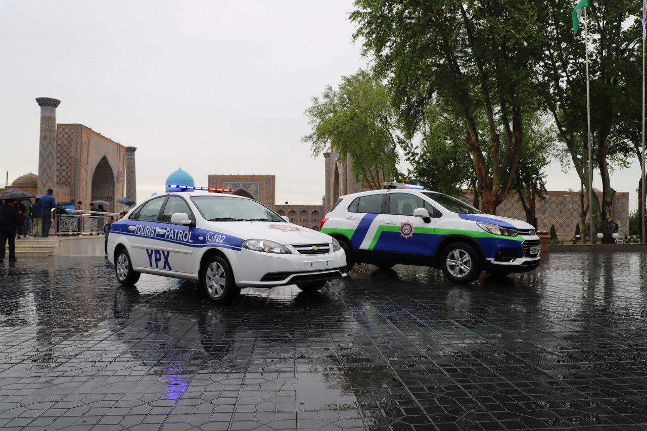 Узбекская полиция машины