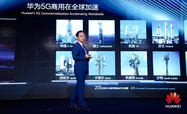 Rayan Din, Huawei direktorlari kengashining a’zosi va Carrier BG of Huawei yo‘nalishining prezidenti