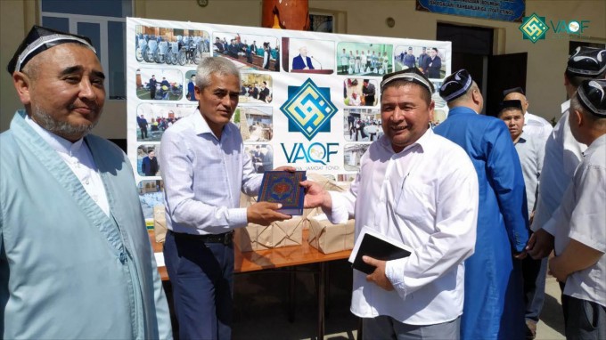 Foto: “Vaqf” fondining matbuot xizmati