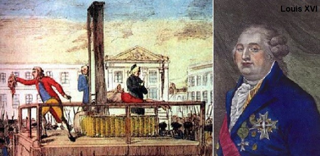 Луи XVI нинг қатл этилиши.