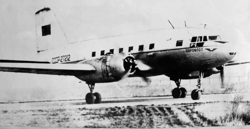 Il-14 samolyoti.