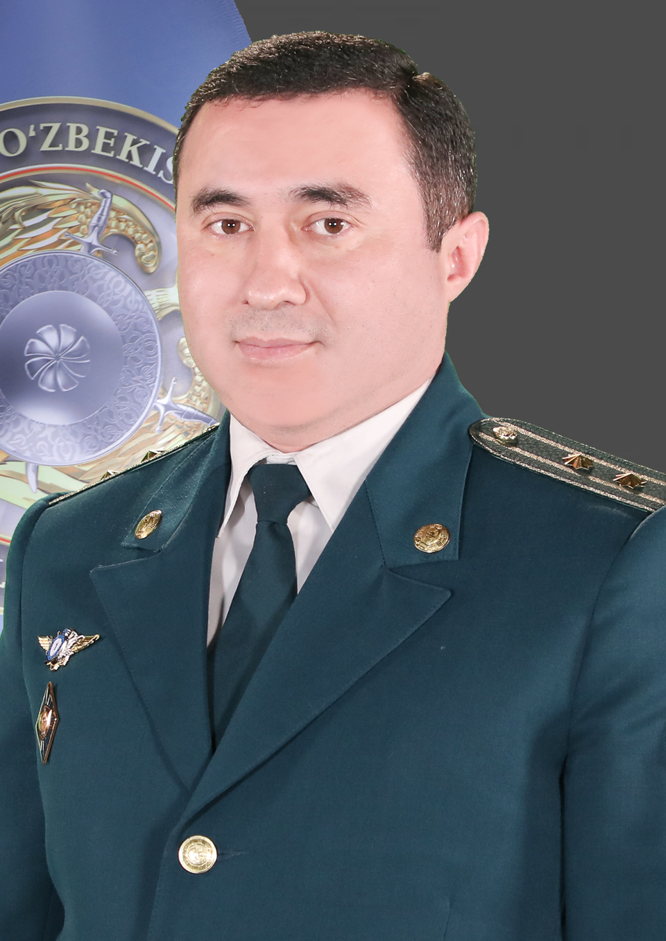 Podpolkovnik Alisher Ziyoyev.