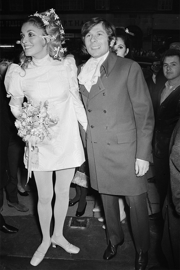 Sheron Teyt va Roman Polanski. 1968-yil 20-yanvar