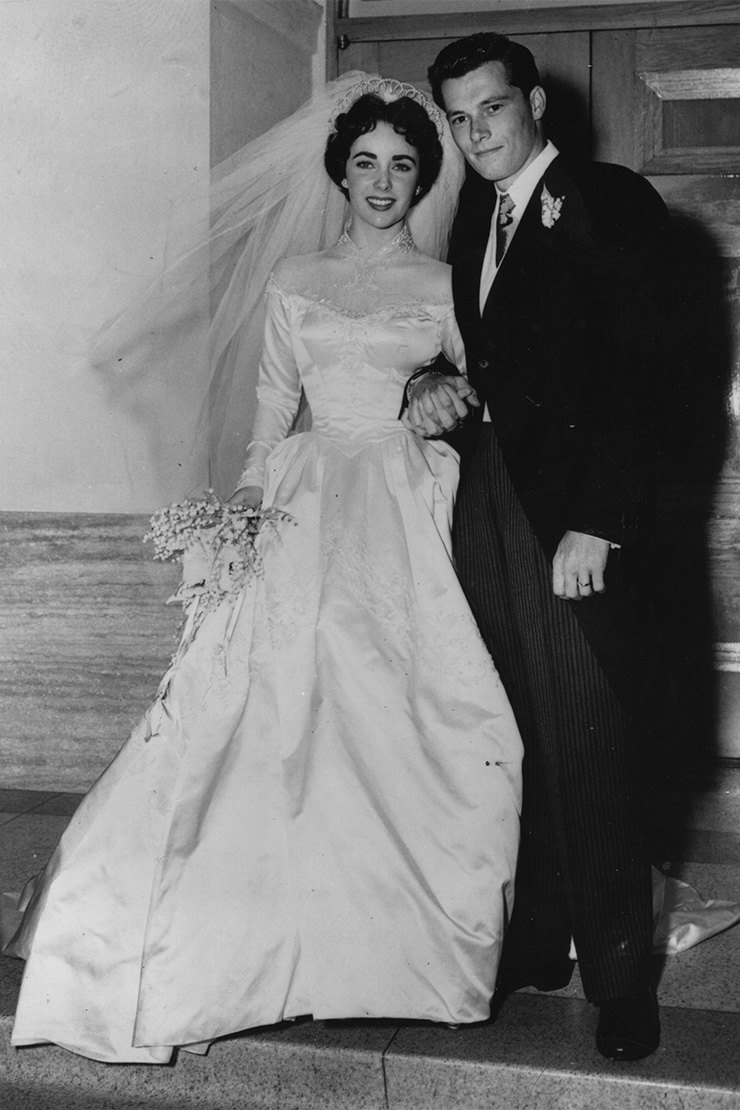 Elizabet Teylor va Konrad Hilton. 1950-yil 13-may