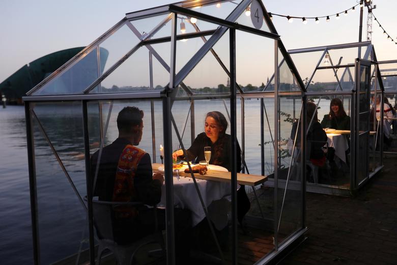 Amsterdamda maxsus restoranlar sinovdan o‘tkazilmoqda.