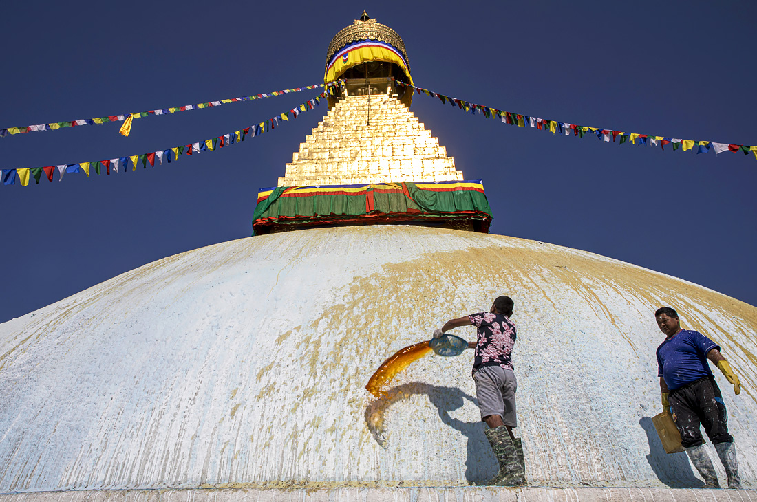 Nepal poytaxti Katmanduda buddistlar Buddaning tug‘ilgan kunini nishonlashni boshladi.