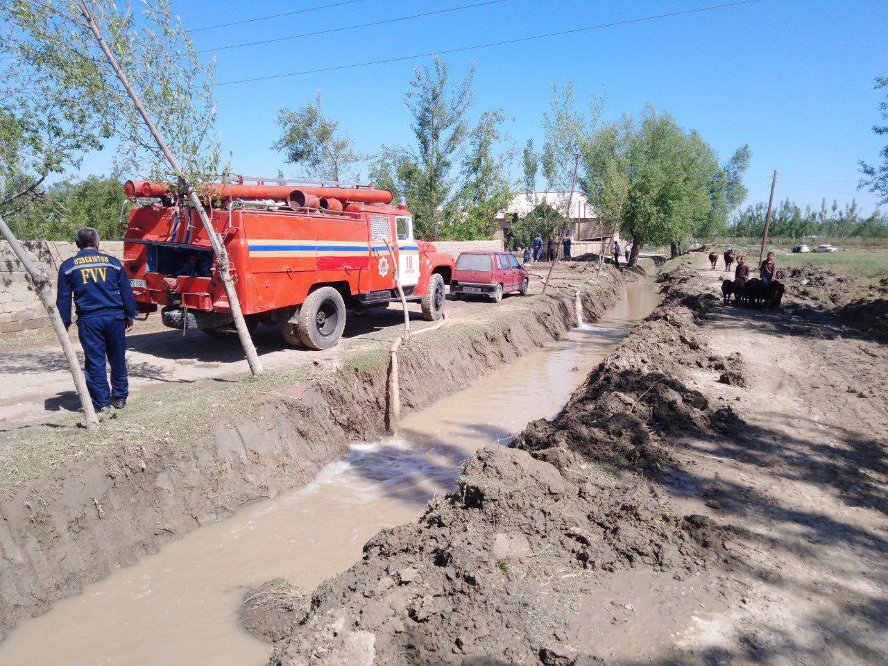 Foto: Qashqadaryo viloyat Favqulodda vaziyatlar boshqarmasi