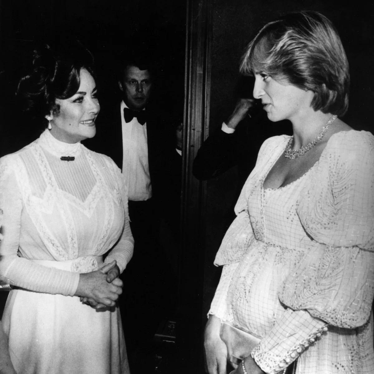 Malika Diana va Elizabet Teylor, 1982-yil