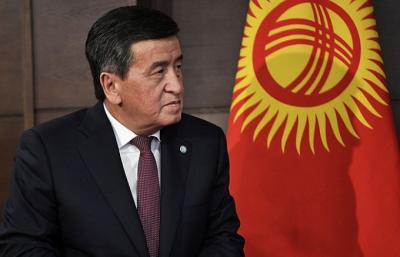 Qirg‘iziston prezidenti So‘ronboy Jeenbekov 2 nafar xodimida koronavirus aniqlangani sababli 3 kun davomida o‘zini izolyatsiya qiladi