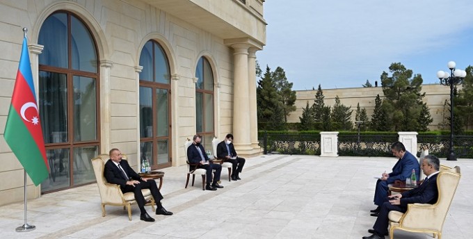 Фото: Озарбайжон президенти матбуот хизмати