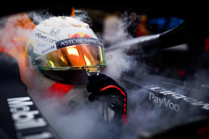 Red Bull Racing жамоаси аъзоси Макс Ферстаппен Formula-1 Гран-Приси олдидан.