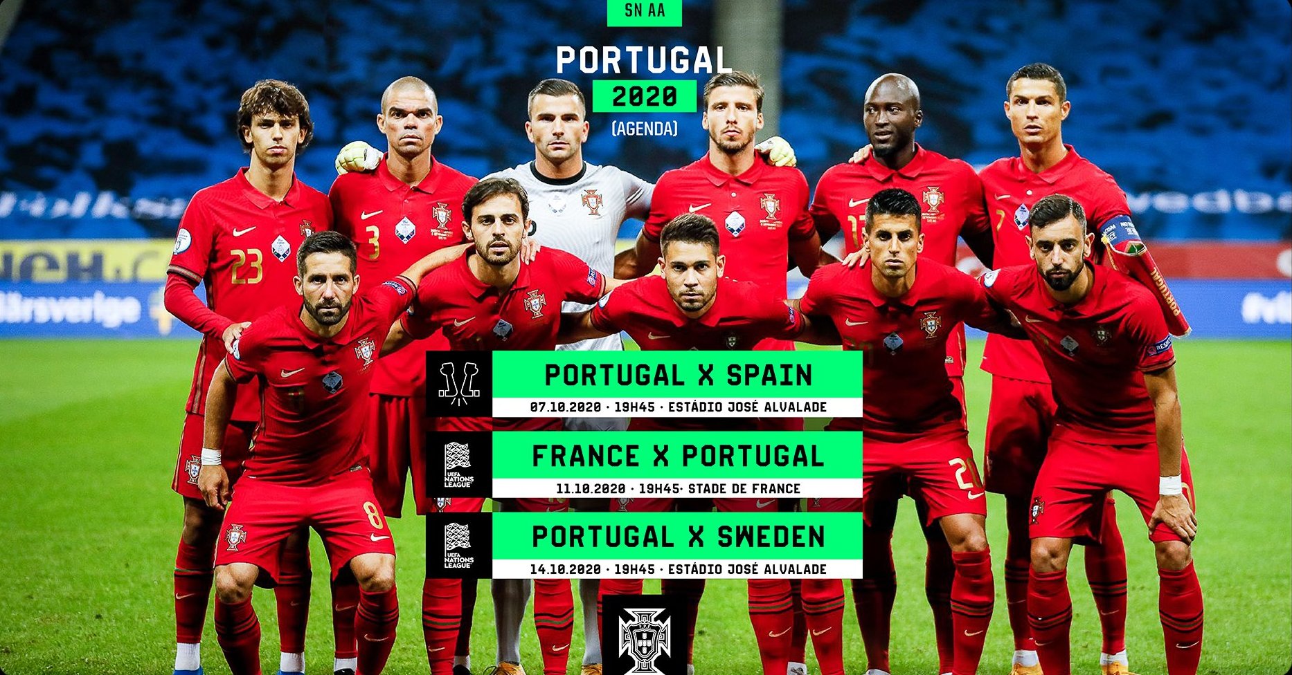 Foto: Twitter/@selecaoportugal