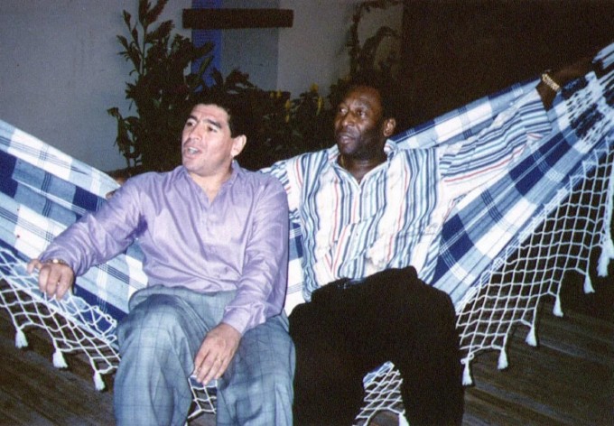 Diyego Maradona va Pele. Rio-de-Janeyro, 1995-yil 15-may.