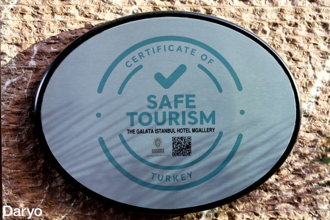 “Sog‘lom turizm sertifikati”ga ega mehmonxona.