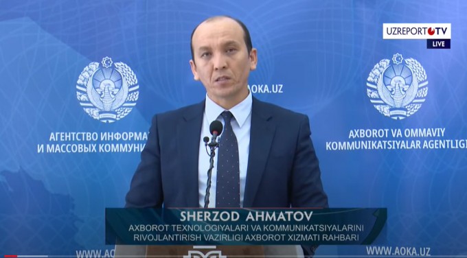 Sherzod Ahmatov.