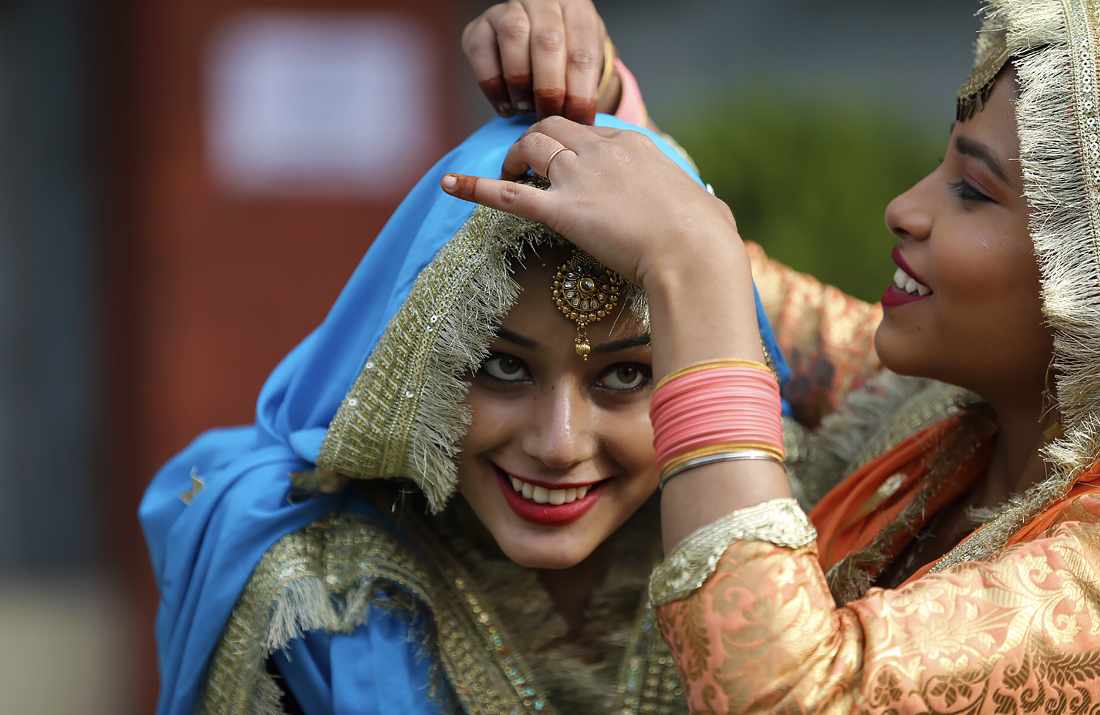 Hindistonning Amritsar shahrida Lori festivali nishonlanmoqda.
