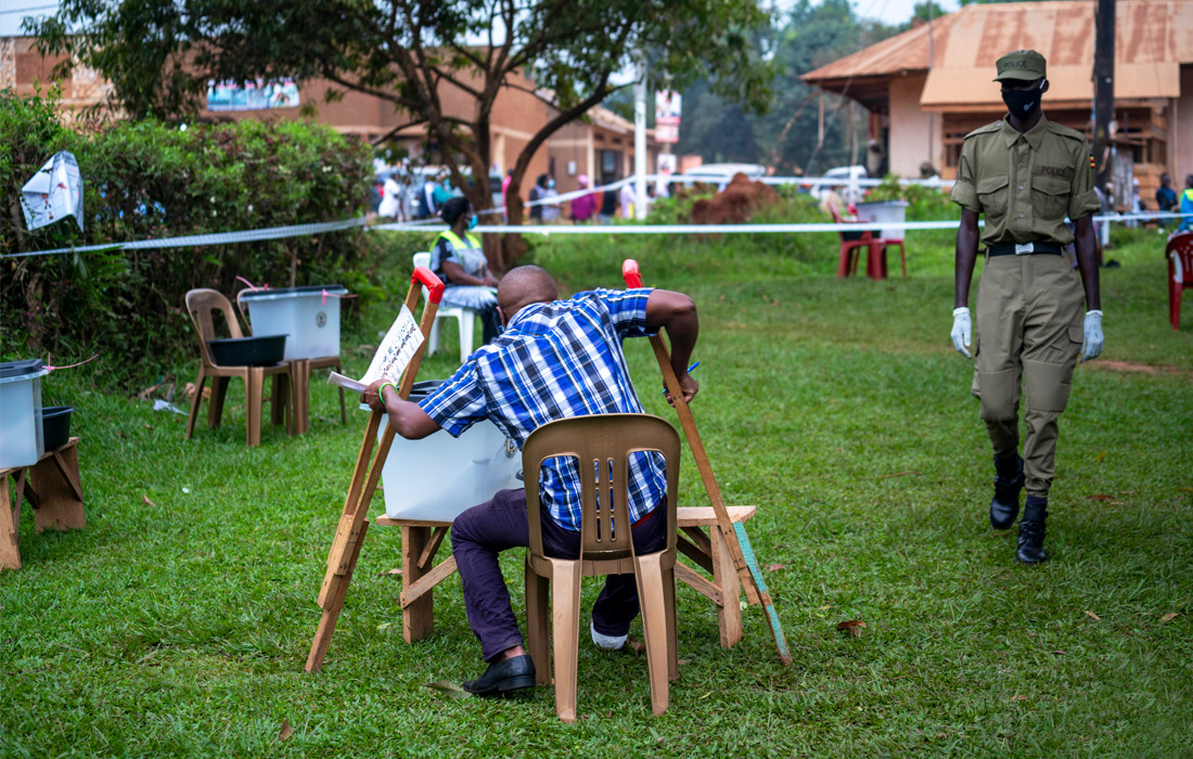 Ugandada prezidentlik va parlament saylovlari boshlandi.