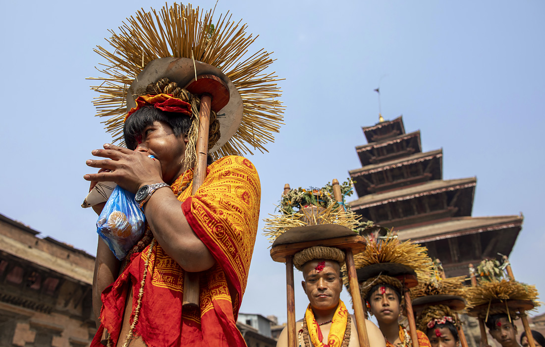 Nepalda bir hafta davom etuvchi “Madxav Narayan” festivali boshlandi.